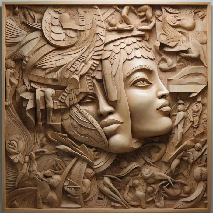 نموذج ثلاثي الأبعاد لآلة CNC 3D Art 